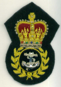 ROYAL NAVY CPO CAP BADGE